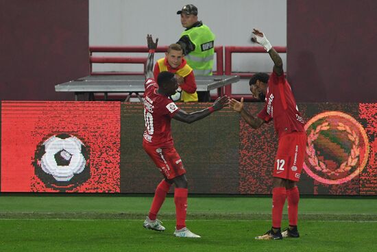 Football. Russian Super Cup. Spartak vs. Lokomotiv