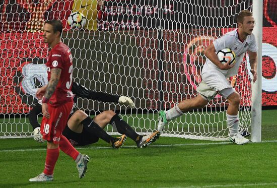 Football. Russian Super Cup. Spartak vs. Lokomotiv
