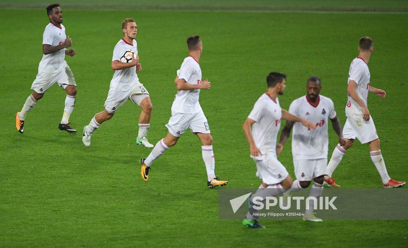 Football. Russian Super Cup. Spartak vs. Lokomotiv