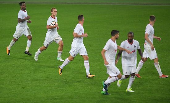 Football. Russian Super Cup. Spartak vs. Lokomotiv
