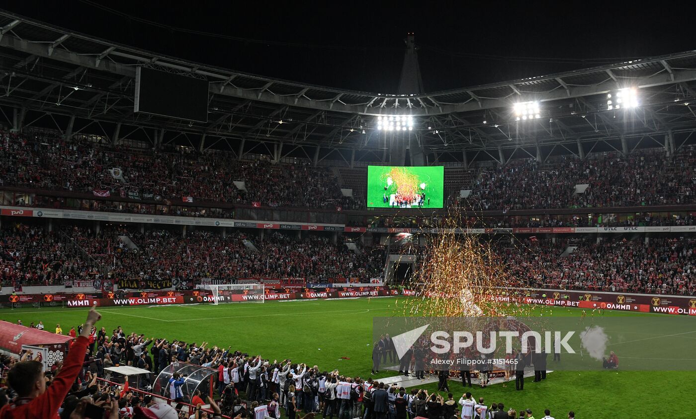 Football. Russian Super Cup. Spartak vs. Lokomotiv