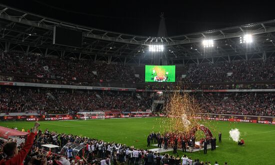 Football. Russian Super Cup. Spartak vs. Lokomotiv