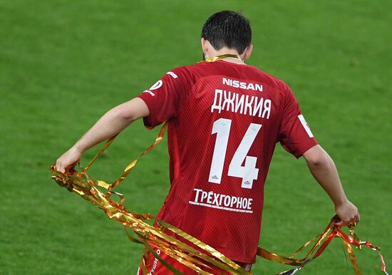 Football. Russian Super Cup. Spartak vs. Lokomotiv