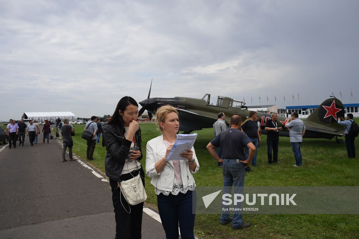 Preparations for opening of Maks 2017 International Aviation and Space Salon