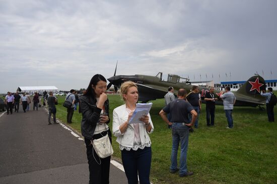 Preparations for opening of Maks 2017 International Aviation and Space Salon
