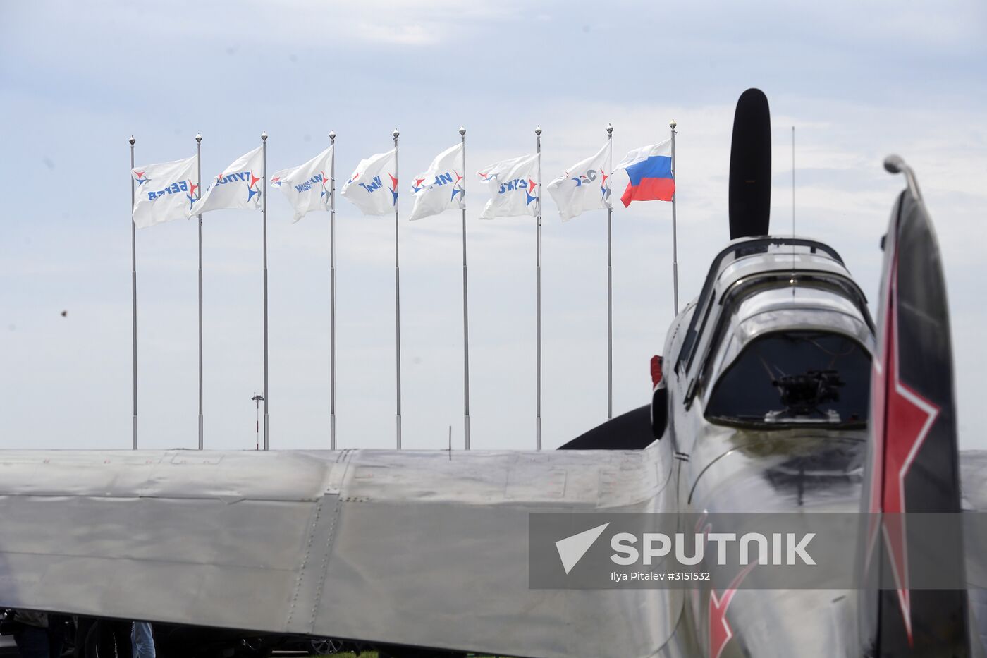 Preparations for opening of Maks 2017 International Aviation and Space Salon