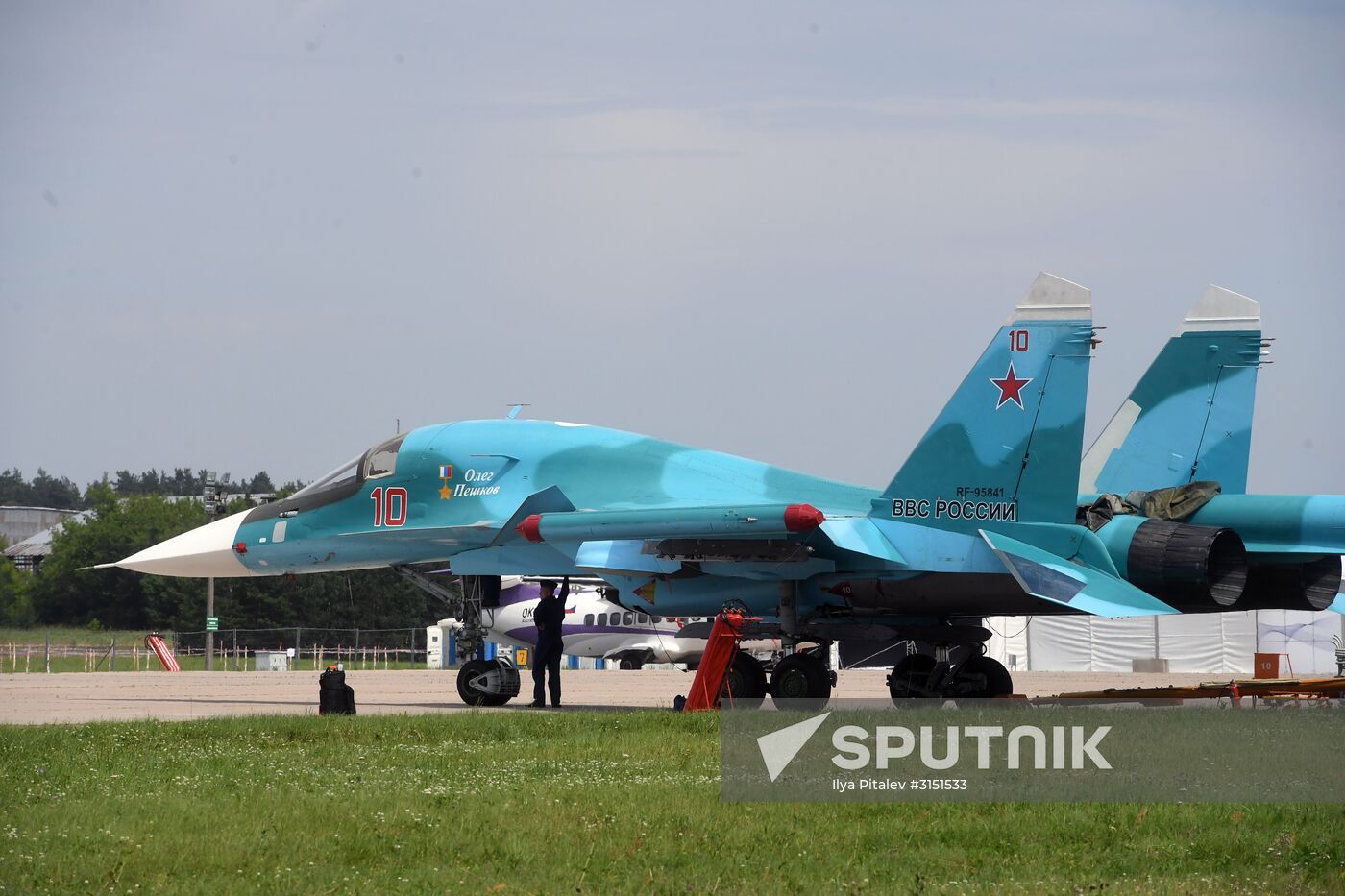 Preparations for opening of Maks 2017 International Aviation and Space Salon