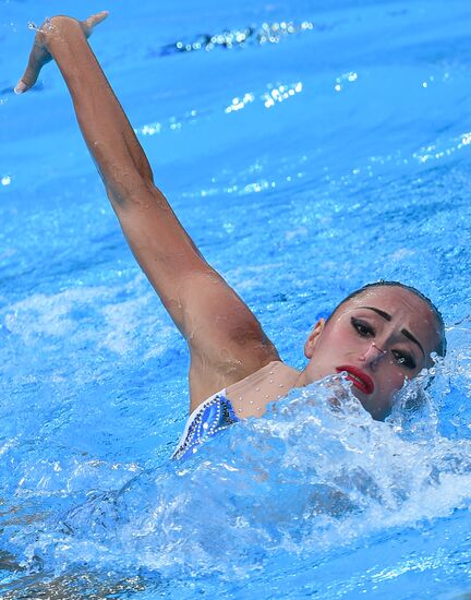 17th FINA World Championships. Synchronized Swimming. Solo. Technical program. Final