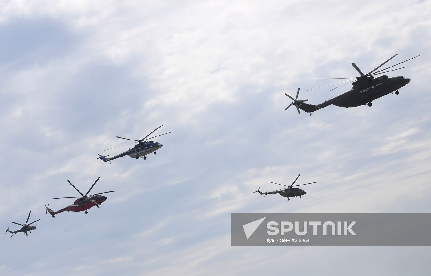 Preparations for opening of Maks 2017 International Aviation and Space Salon