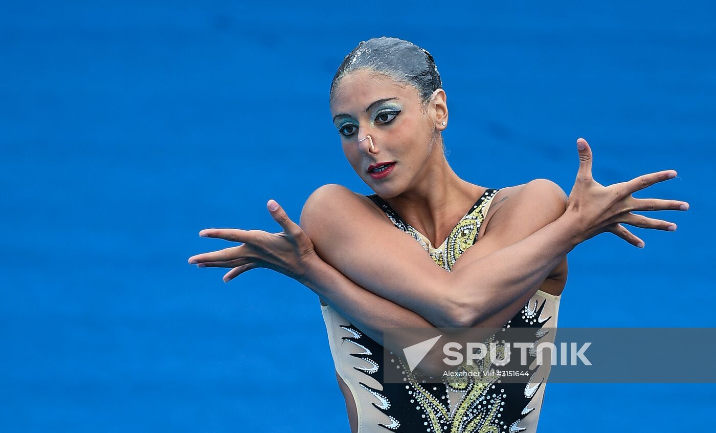 17th FINA World Championships. Synchronized Swimming. Solo. Technical program. Final
