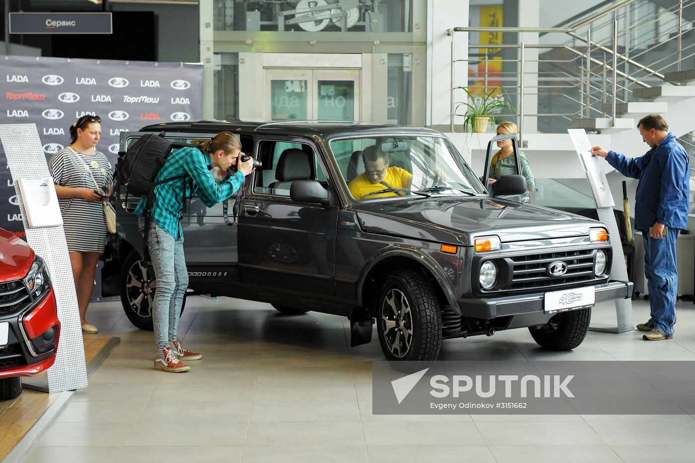 Doors open day devoted to 40th anniversary of Niva 4x4 off-roader