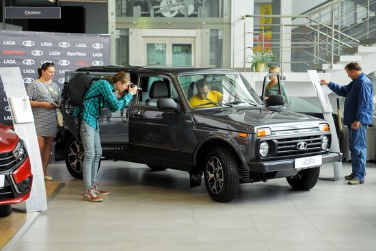 Doors open day devoted to 40th anniversary of Niva 4x4 off-roader