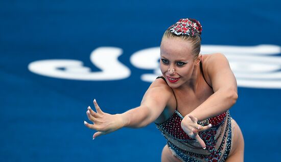 17th FINA World Championships. Synchronized Swimming. Solo. Technical program. Final