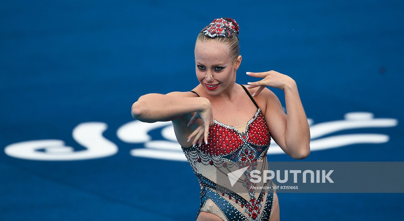 17th FINA World Championships. Synchronized Swimming. Solo. Technical program. Final