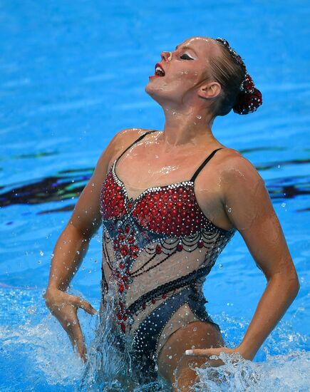 17th FINA World Championships. Synchronized Swimming. Solo. Technical program. Final
