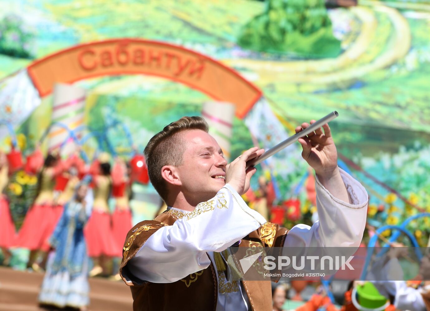 Sabantui festival in Kazan