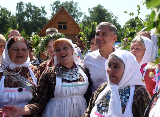 Sabantui festival in Kazan