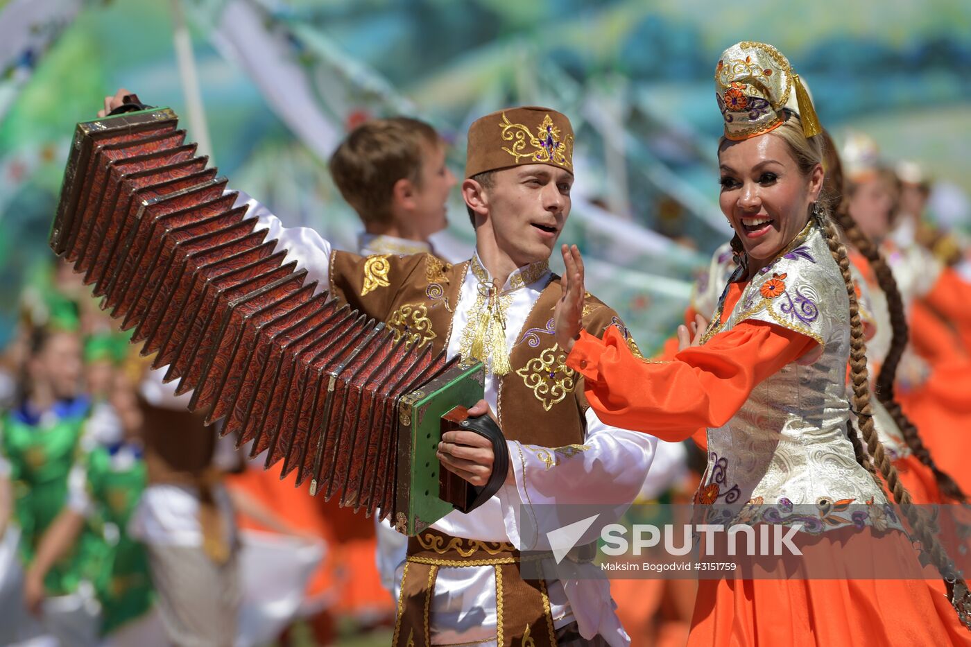 Sabantui festival in Kazan