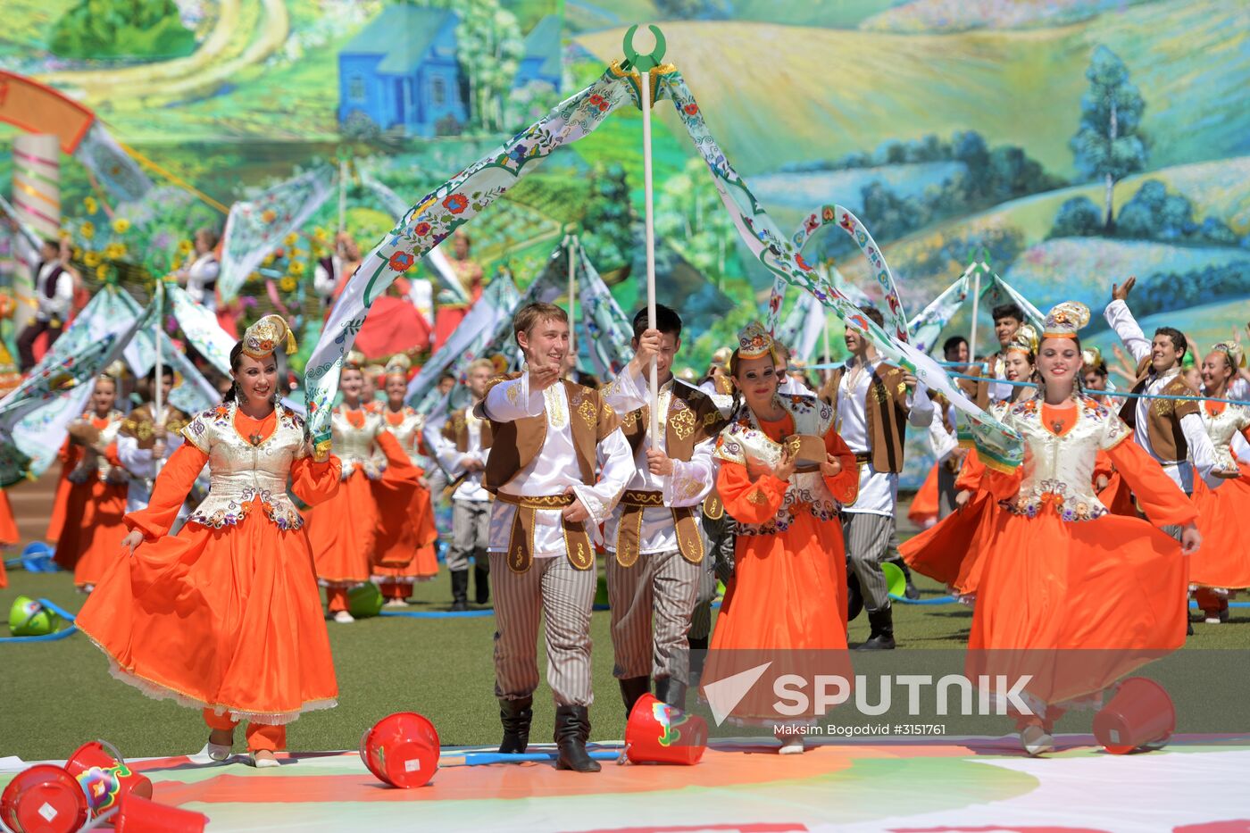 Sabantui festival in Kazan