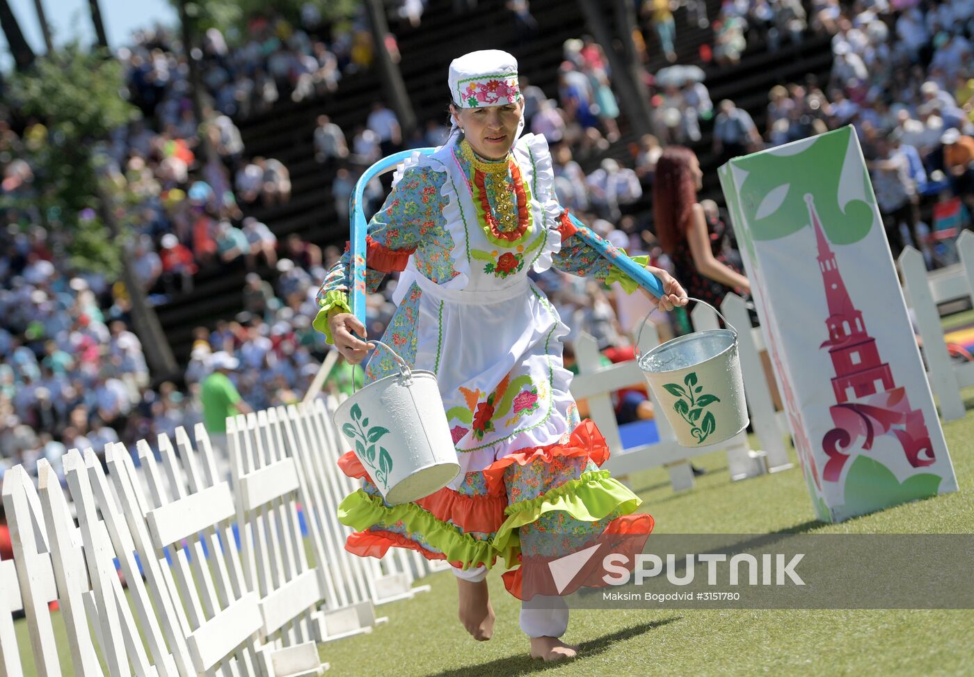 Sabantui festival in Kazan