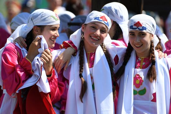 Sabantui festival in Kazan