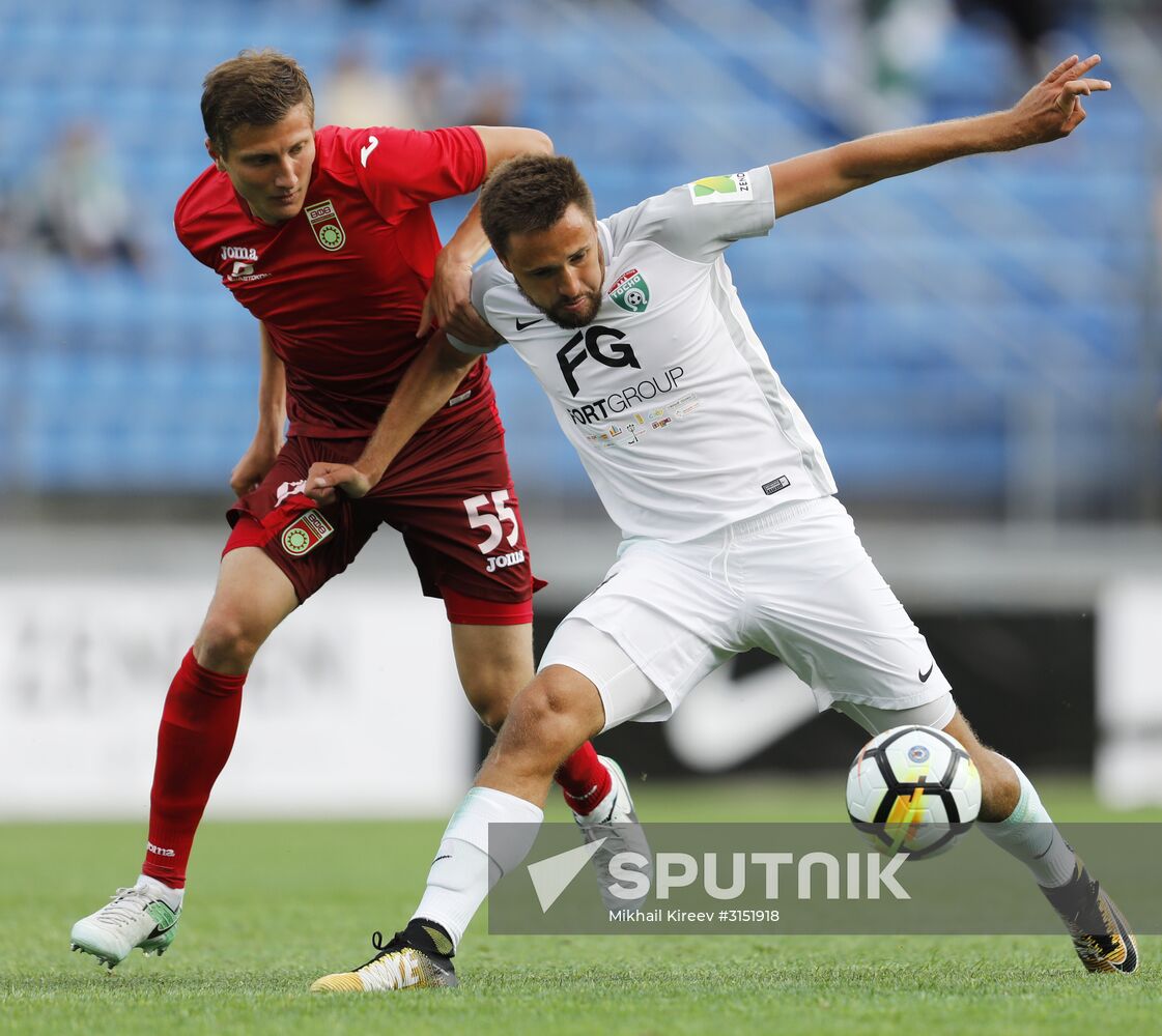 Football. Russian Premier League. Tosno vs. Ufa