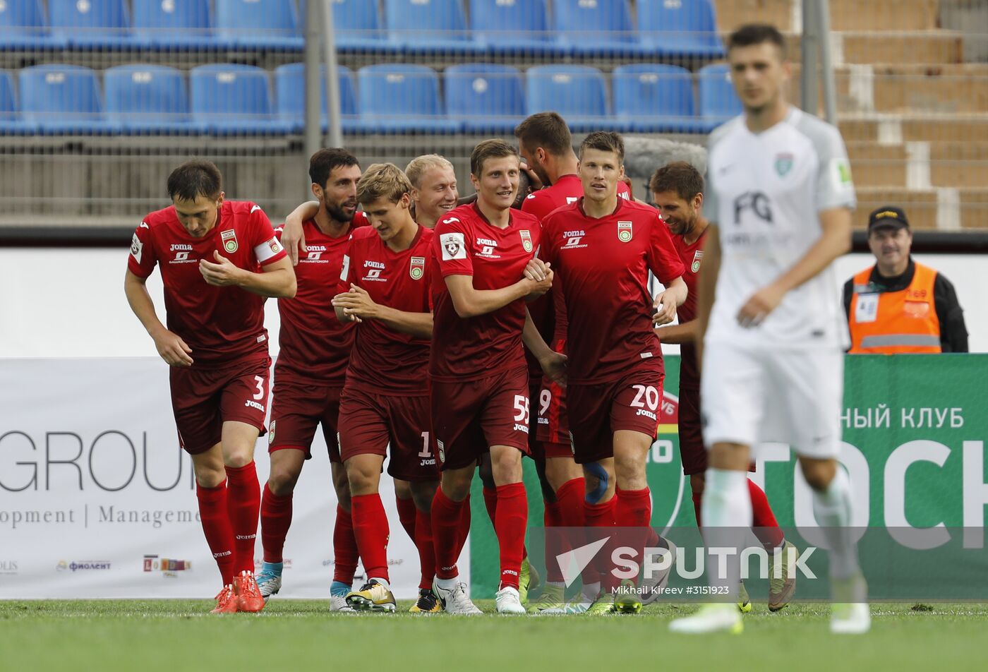 Football. Russian Premier League. Tosno vs. Ufa