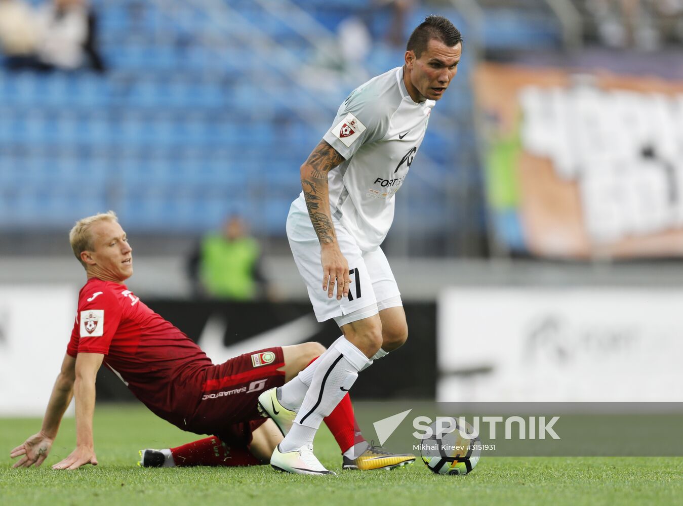 Football. Russian Premier League. Tosno vs. Ufa