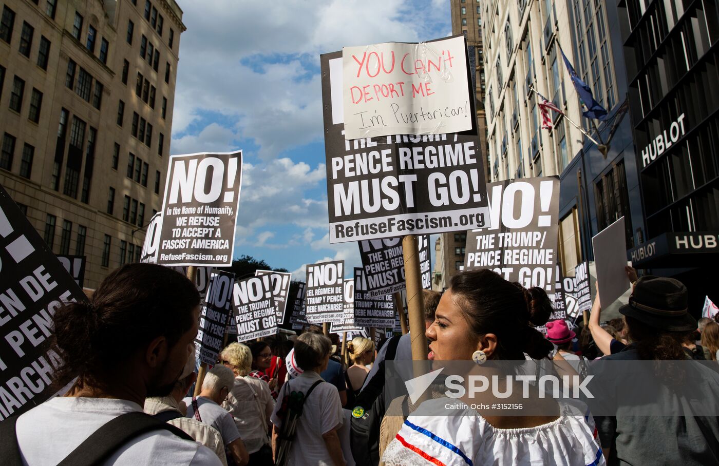Protests against Donald Trump in the United States of America