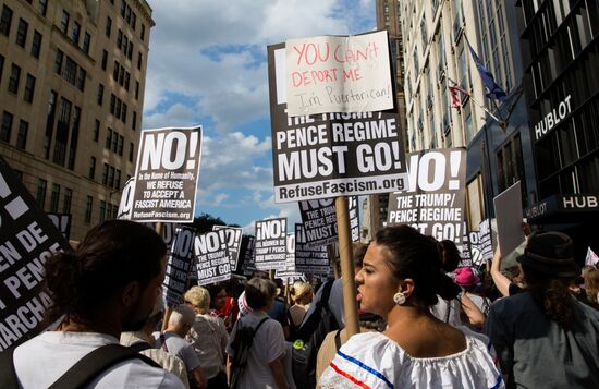 Protests against Donald Trump in the United States of America