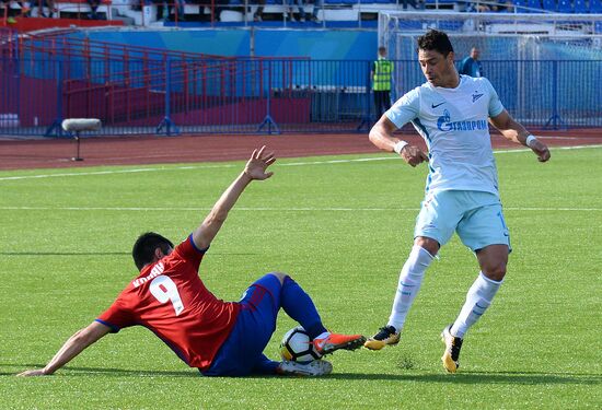 Russian Football Premier League. SKA-Khabarovsk vs. Zenit