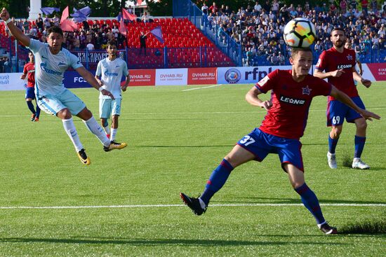 Russian Football Premier League. SKA-Khabarovsk vs. Zenit