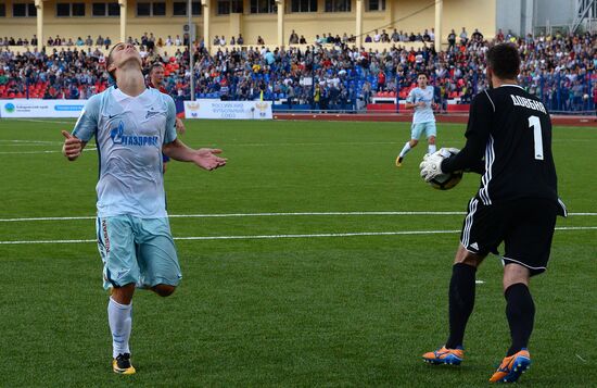 Russian Football Premier League. SKA-Khabarovsk vs. Zenit