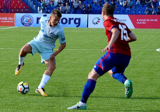 Russian Football Premier League. SKA-Khabarovsk vs. Zenit