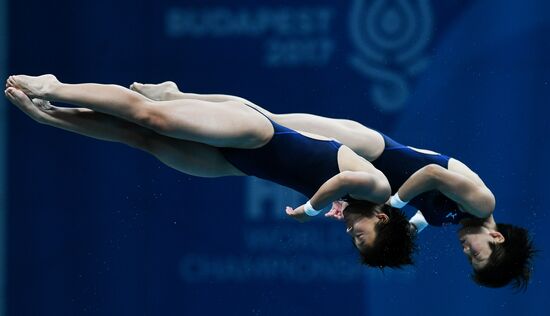 2017 FINA World Championships. Diving. Women's synchronized 10m platform. Final