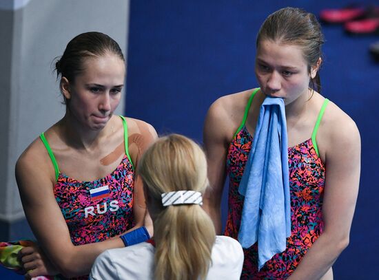 2017 FINA World Championships. Diving. Women's synchronized 10m platform. Final