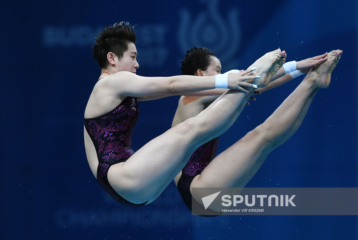 2017 FINA World Championships. Diving. Women's synchronized 10m platform. Final