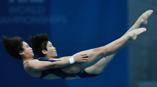 2017 FINA World Championships. Diving. Women's synchronized 10m platform. Final