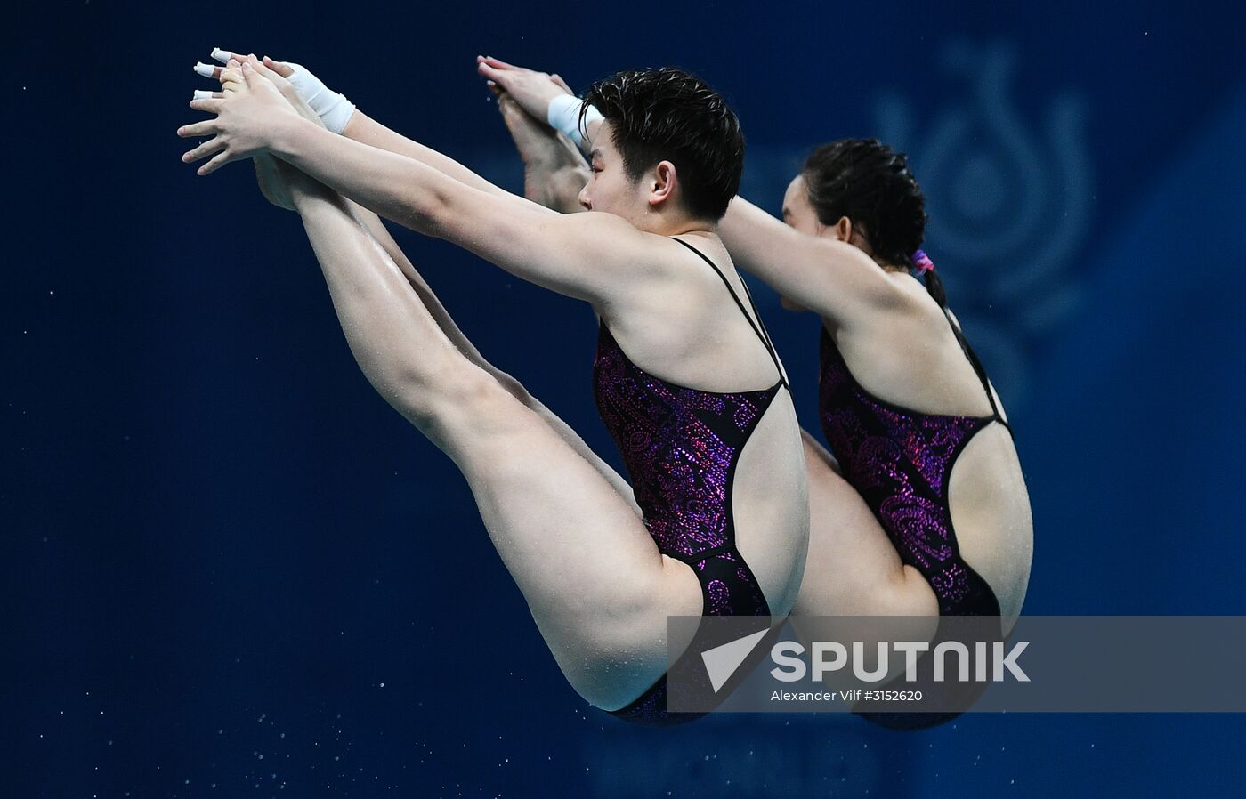 2017 FINA World Championships. Diving. Women's synchronized 10m platform. Final