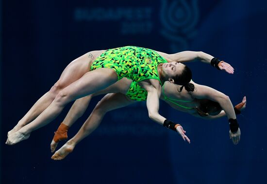 2017 FINA World Championships. Diving. Women's synchronized 10m platform. Final