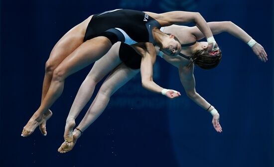 2017 FINA World Championships. Diving. Women's synchronized 10m platform. Final