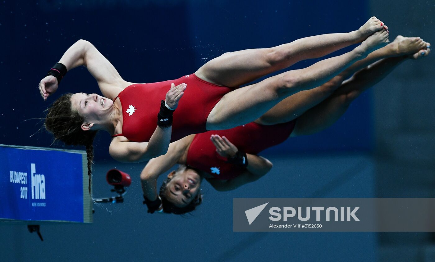 2017 FINA World Championships. Diving. Women's synchronized 10m platform. Final