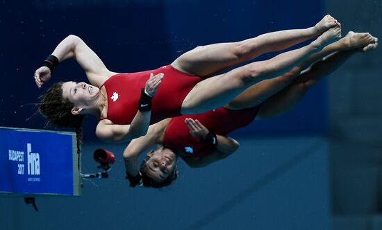 2017 FINA World Championships. Diving. Women's synchronized 10m platform. Final