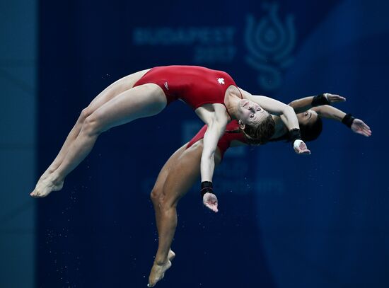 2017 FINA World Championships. Diving. Women's synchronized 10m platform. Final