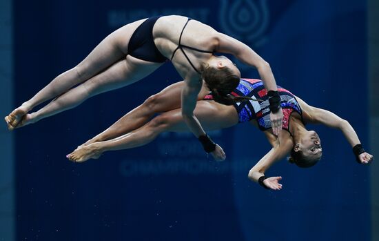 2017 FINA World Championships. Diving. Women's synchronized 10m platform. Final