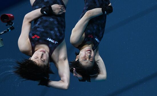 2017 FINA World Championships. Diving. Women's synchronized 10m platform. Final