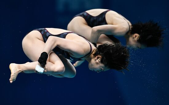 2017 FINA World Championships. Diving. Women's synchronized 10m platform. Final