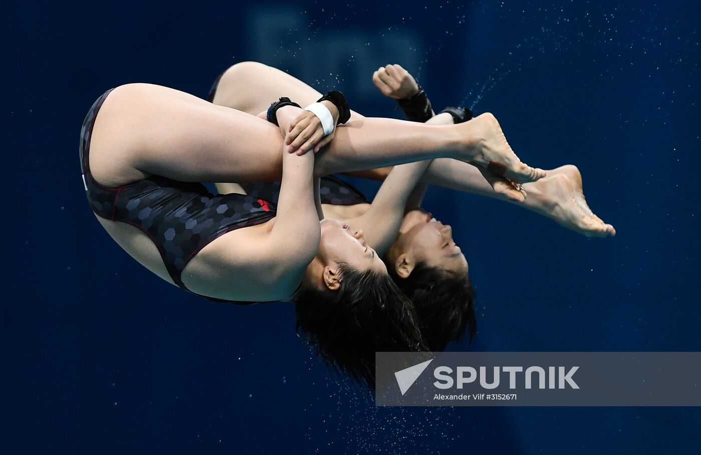 2017 FINA World Championships. Diving. Women's synchronized 10m platform. Final