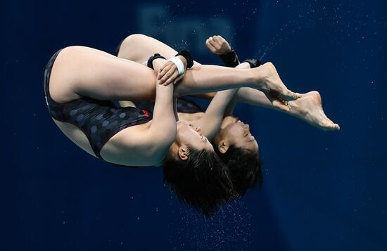 2017 FINA World Championships. Diving. Women's synchronized 10m platform. Final