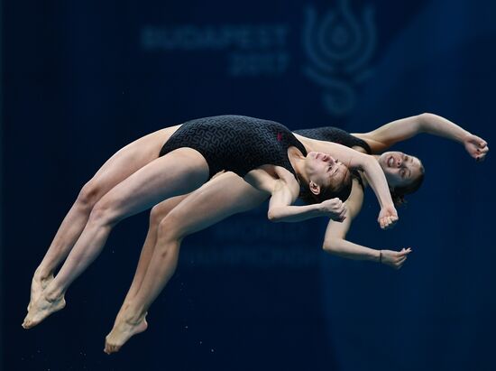 2017 FINA World Championships. Diving. Women's synchronized 10m platform. Final